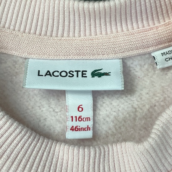 Lacoste (Girl) Sweatshirt - Picture 3 of 5